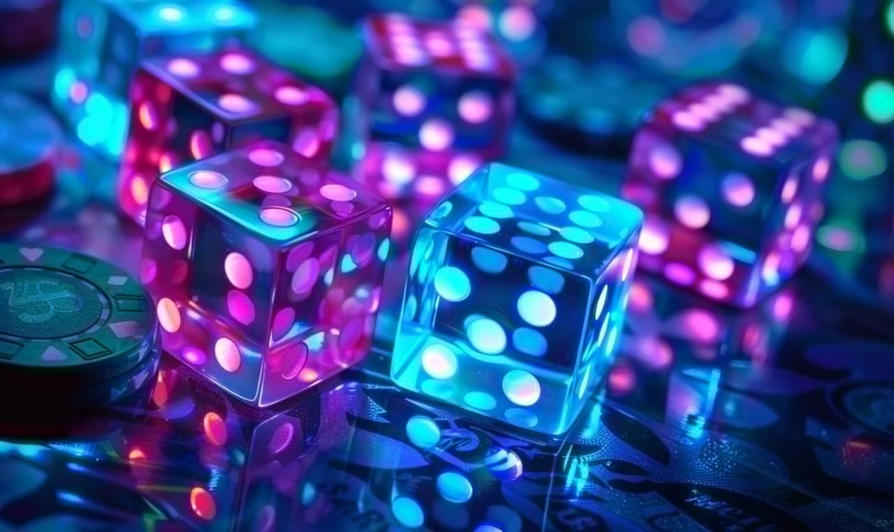 Caribbean Stud Poker live table showing dealer hand, player hand, and betting positions
